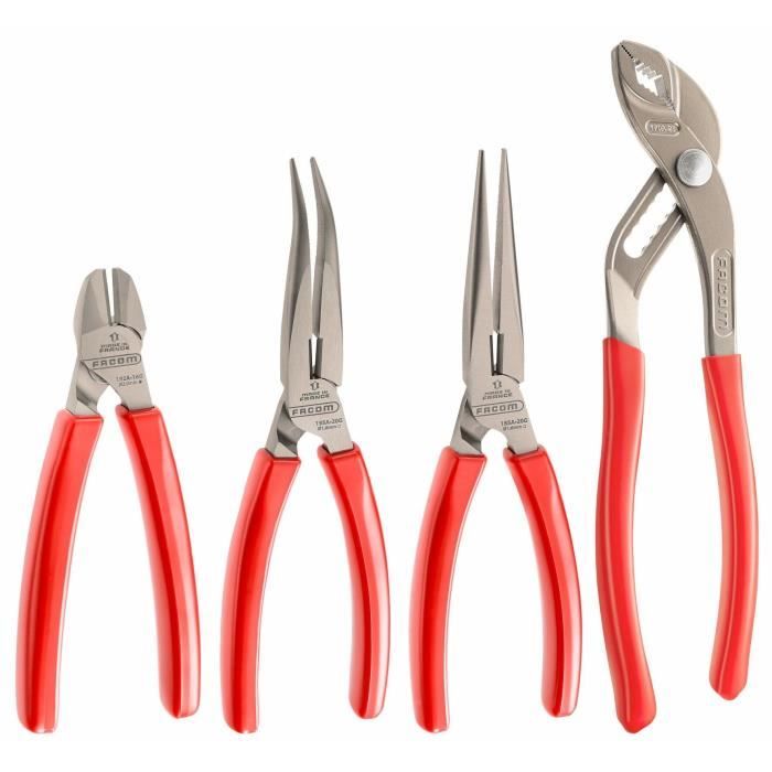 Set of 4 pliers - FACOM - GJP.A4PB - Serie G