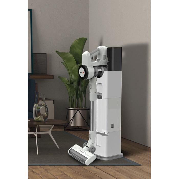 in 1 cordless broom vacuum cleaner - FAGOR FG6415 - 300W - With self-cleaning base - Flexible tube - 3 speeds - Autonomy 60 min