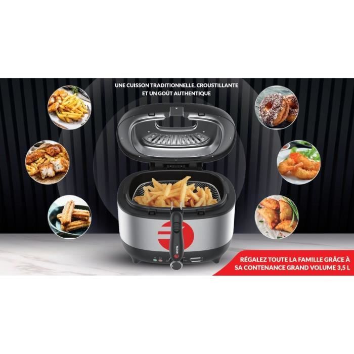 Electric Fryer - FAGOR - FG2310 - 3.5L -1800 W - Anti-odor filter - Steel body