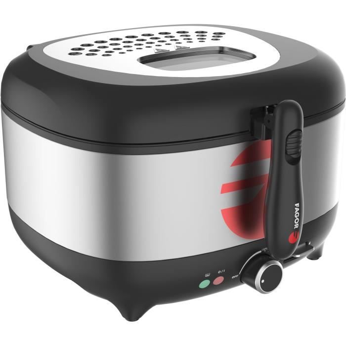 Electric Fryer - FAGOR - FG2310 - 3.5L -1800 W - Anti-odor filter - Steel body