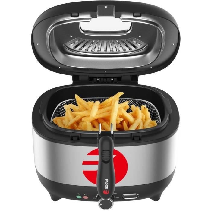 Electric Fryer - FAGOR - FG2310 - 3.5L -1800 W - Anti-odor filter - Steel body