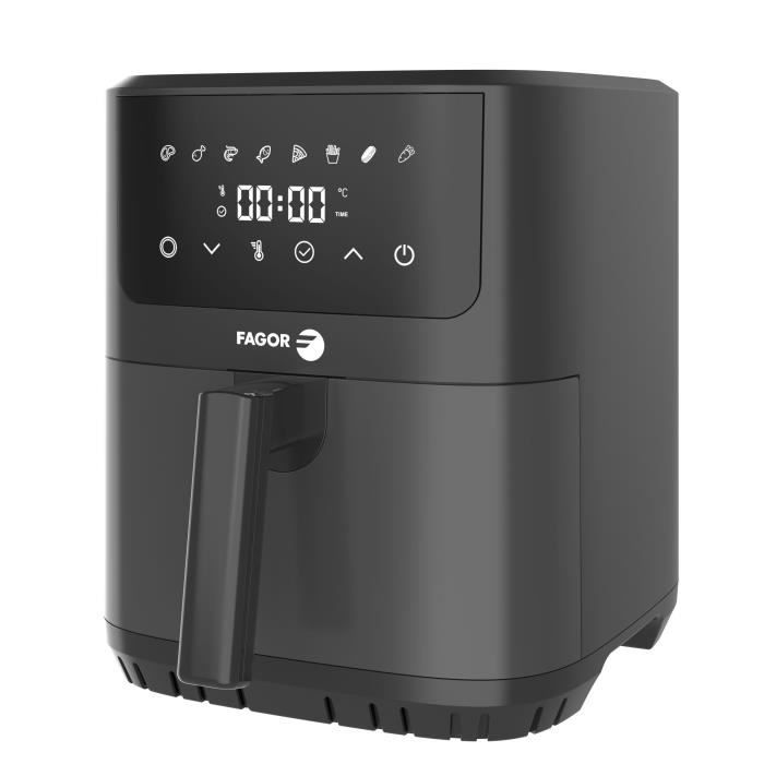Oil-free fryer - FAGOR - Airfryer FGR65 - Capacity 6.5L - 8 cooking programs - 1600W