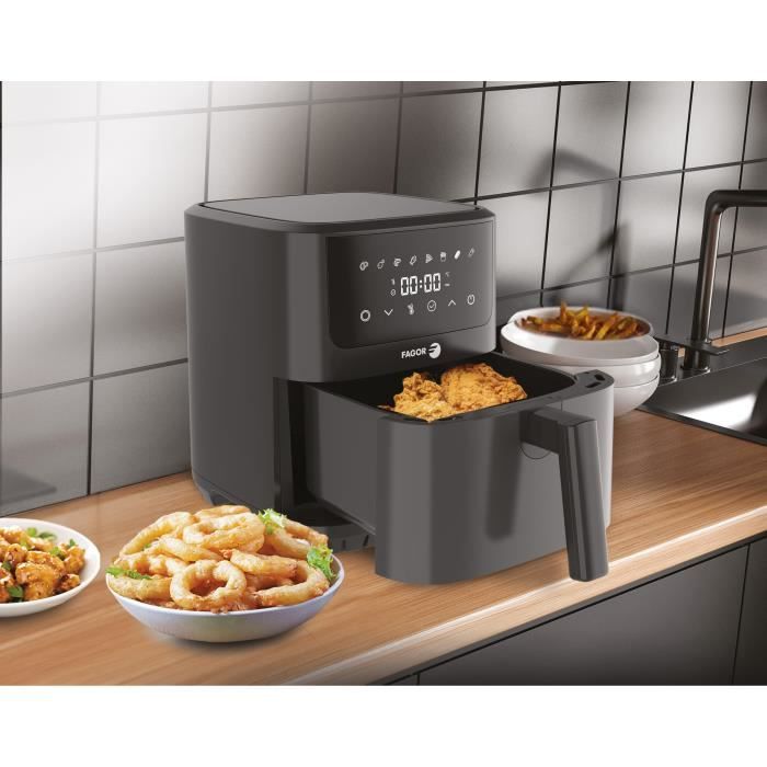 Oil-free fryer - FAGOR - Airfryer FGR65 - Capacity 6.5L - 8 cooking programs - 1600W
