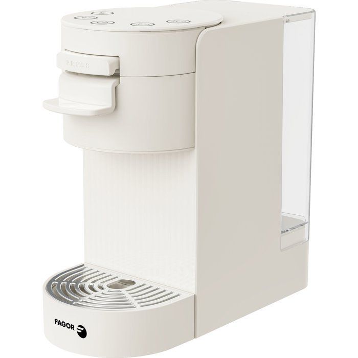 Machine a café a dosettes  FAGOR - Réservoir 750ml  2 tailles & intensités  Compatible Senseo & boissons lactées - 1450W