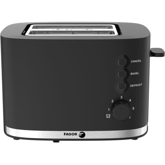 Toaster - FAGOR - FG250 - 4 functions: Bagel, Reheat, Cancel, Defrost