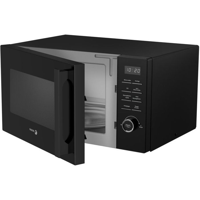 Microwave with Grill - FAGOR - FMW239GB - Black - 1,400 W - 23 L - 48.3 x 41.5 x 28.1 cm