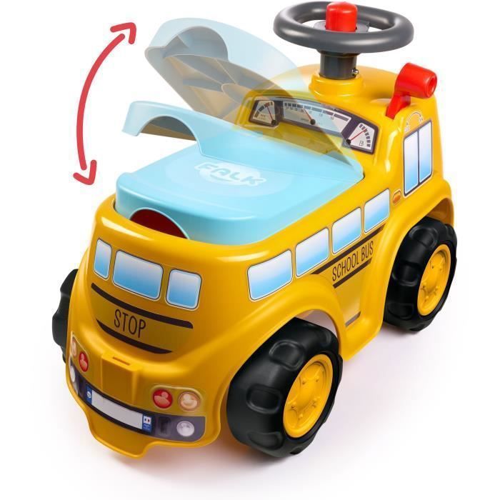 FALK - School Bus carrier - opening seat and directional steering wheel with horn