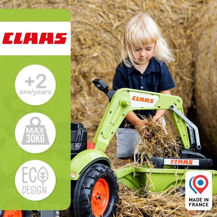 CLAAS Arion 410 Pedal Loader with Excavator