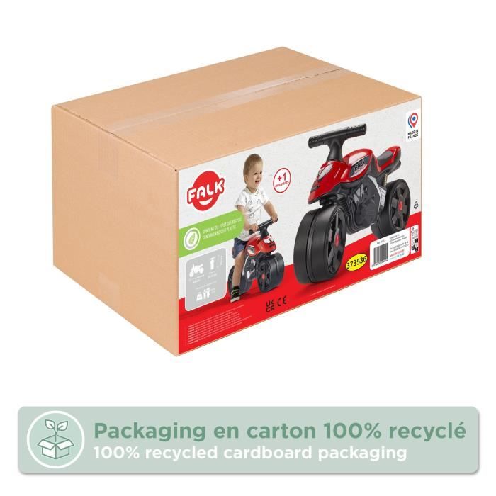 FALK Baby Moto X Racer Ride-on - Red
