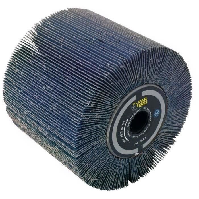 Fartools with abrasive strips A120 Ø120mm/L100mm
