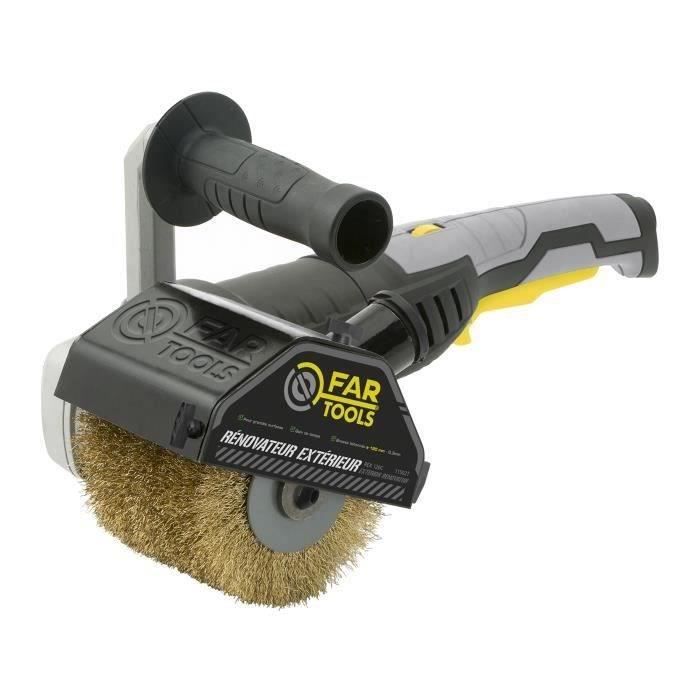 FARTOOLS PACK REX120C EXTERIOR RENOVATOR + PRECISION METAL BRUSH + PRECISION ABRASIVE STRIP BRUSH