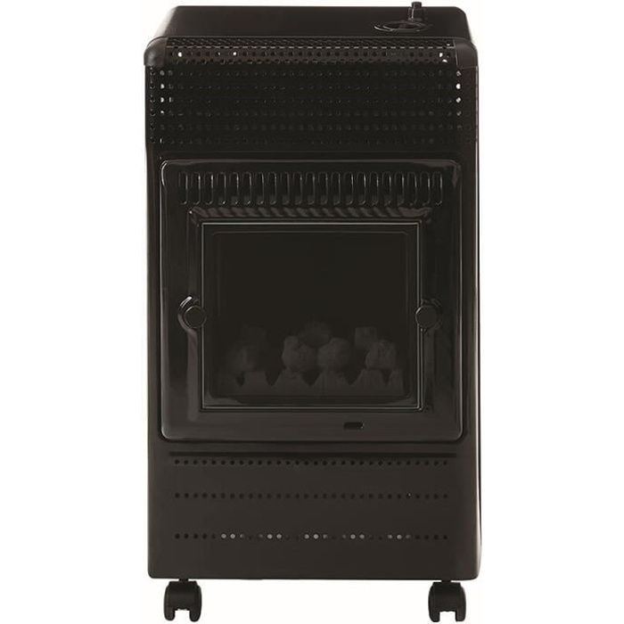 Favex Recommended by Butagaz -Ektor Fire -3400 Watts -Butane gas booster heater -Infrableu - Flames apparent - 3 powers