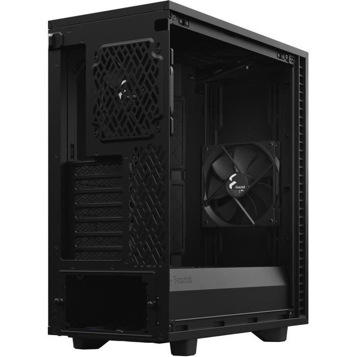 FRACTAL DESIGN PC CASE Define 7 Compact - Solid Panel - Black - ATX Format (FD-C-DEF7C-01)