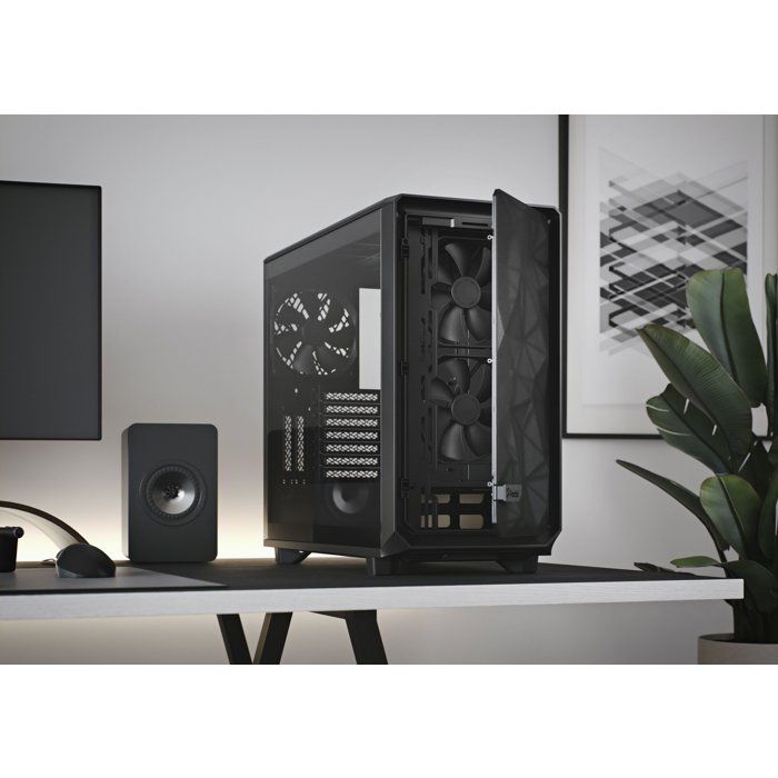 FRACTAL DESIGN Meshify 2 PC Case Black Solid Panel (FD-C-MES2A-01)