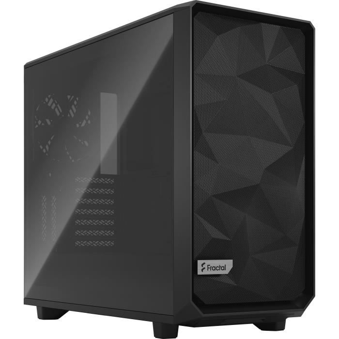 FRACTAL DESIGN PC Meshify 2 Case Black Clear Tinted Tempered Glass Panel (FD-C-MES2A-03)