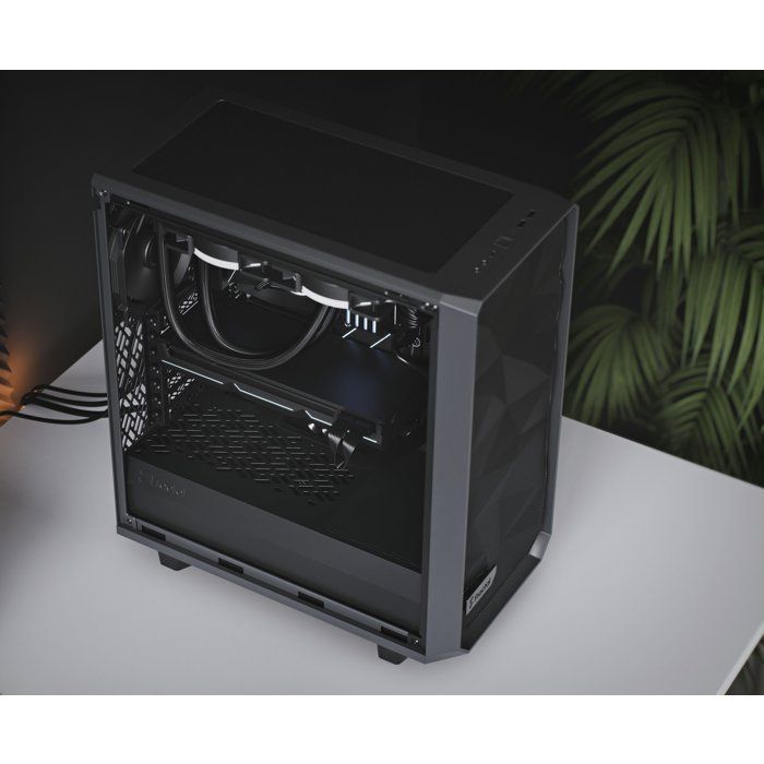 FRACTAL DESIGN - Meshify 2 Compact PC Case Black Solid Panel