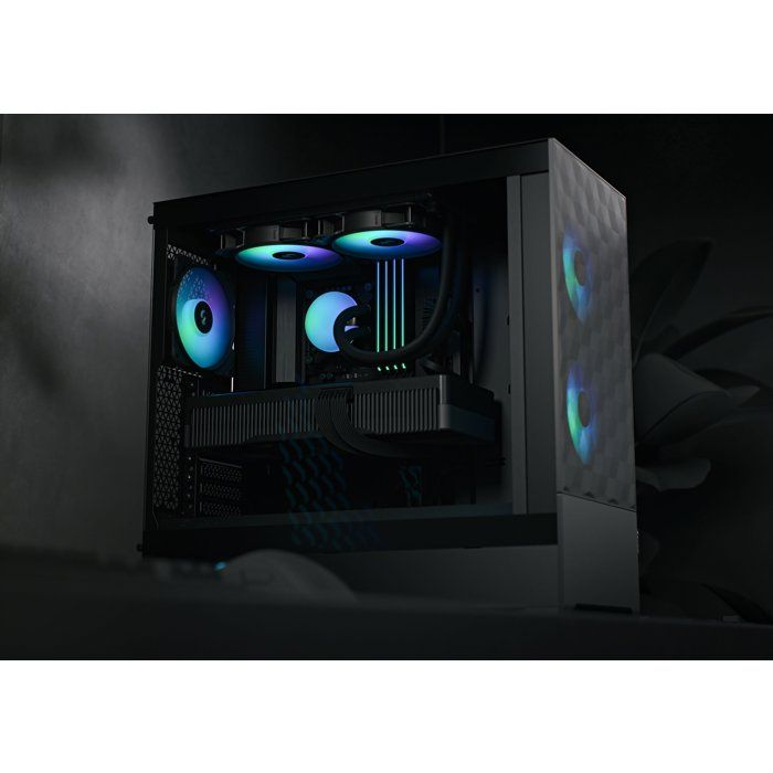 PC Case - FRACTAL DESIGN - Pop Air Black Solid - Black (FD-C-POA1A-01)