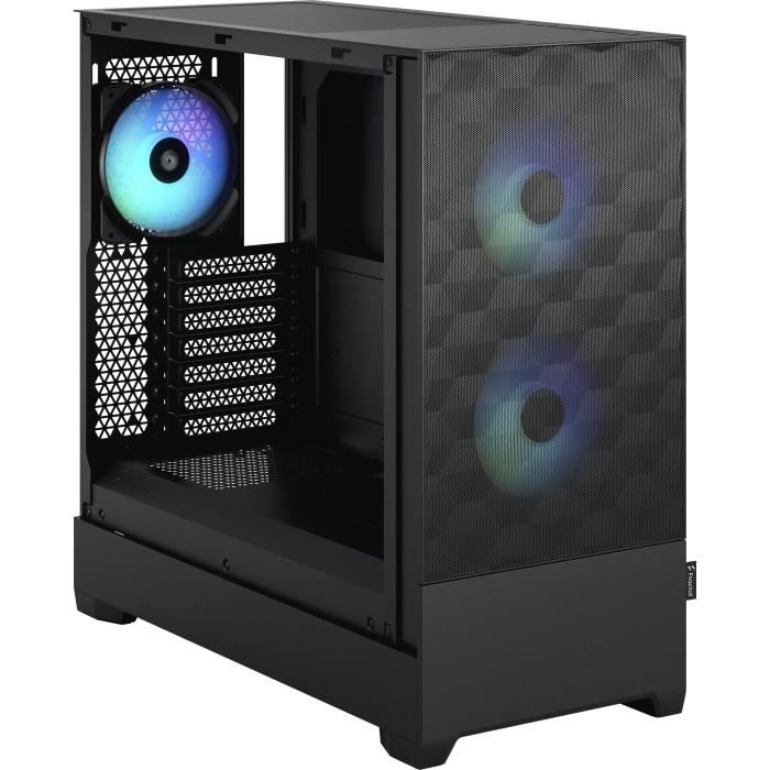PC case - FRACTAL DESIGN - Pop Air RGB Black TG - Black (FD-C-POR1A-06)