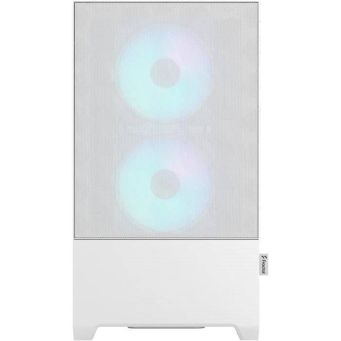 Fractal Design - Pop Mini Air RGB White TG - PC - White Box (FD -C -POR1M -01)