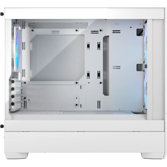 Fractal Design - Pop Mini Air RGB White TG - PC - White Box (FD -C -POR1M -01)