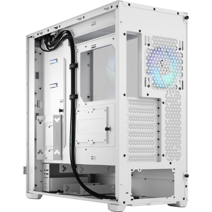 PC case - FRACTAL DESIGN - Pop XL Air RGB White TG - White (FD-C-POR1X-01)