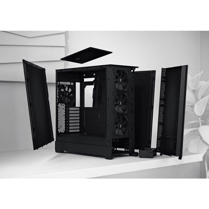 Fractal Design - Pop XL Silent Black Solid - PC - Black case (FD -POS1X -01)