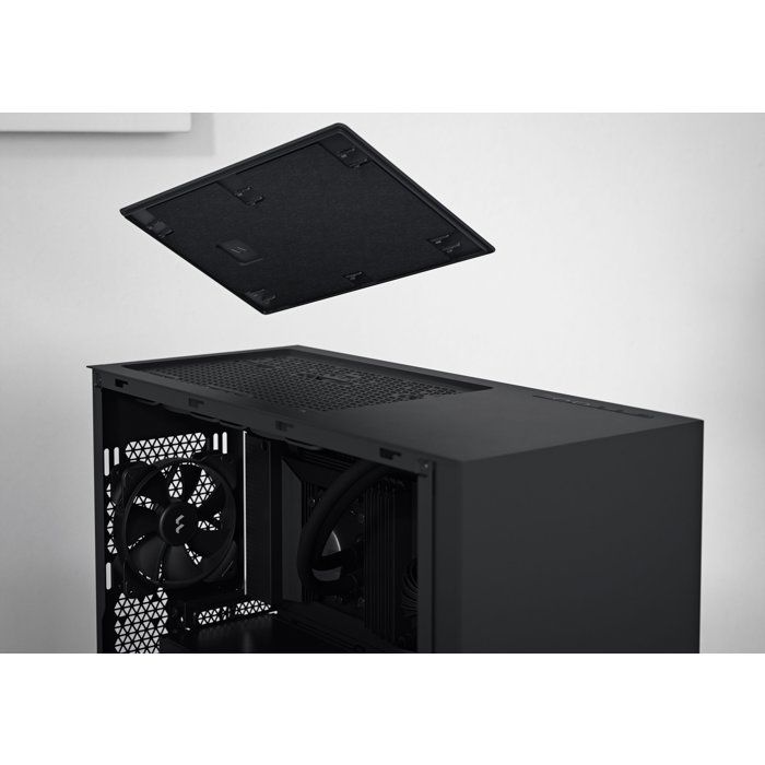 Fractal Design - Pop XL Silent Black Solid - PC - Black case (FD -POS1X -01)