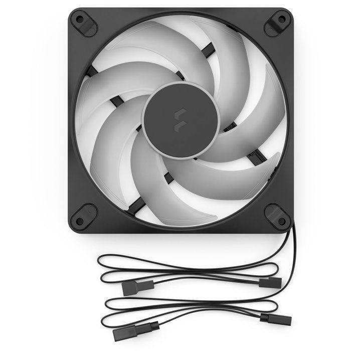 FRACTAL DESIGN - Dynamic 3 14 RGB Black - Ventilateur - 14 RGB Black