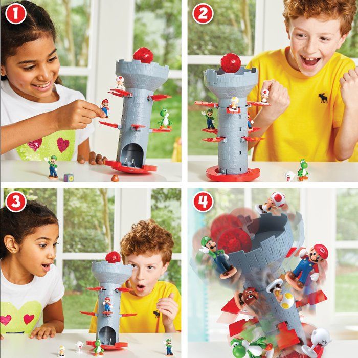 EPOCH - 7356 - Super Mario Blow Up! Shaky tower