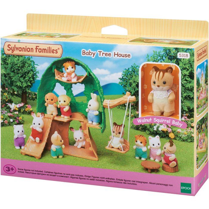 SYLVANIAN FAMILIES 5318 The Hut and Baby Ecureuil Roux