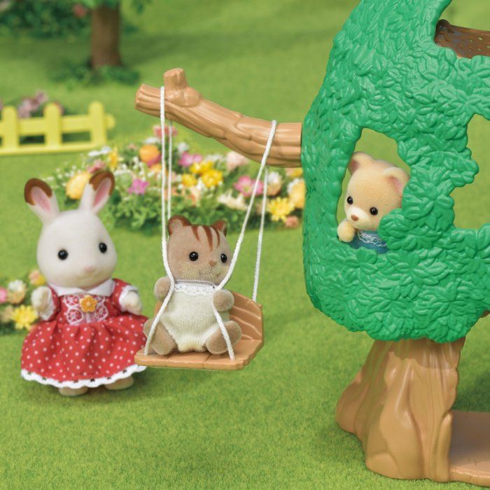 SYLVANIAN FAMILIES 5318 The Hut and Baby Ecureuil Roux