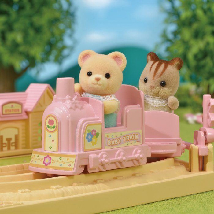 SYLVANIAN FAMILIES 5320 The Chu-Chu Train and Baby Bear