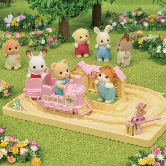 SYLVANIAN FAMILIES 5320 The Chu-Chu Train and Baby Bear