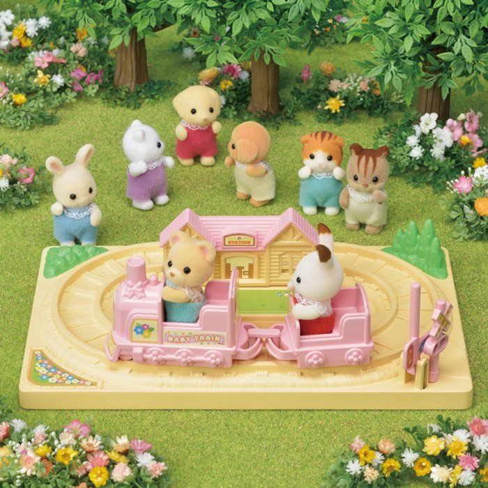 SYLVANIAN FAMILIES 5320 The Chu-Chu Train and Baby Bear