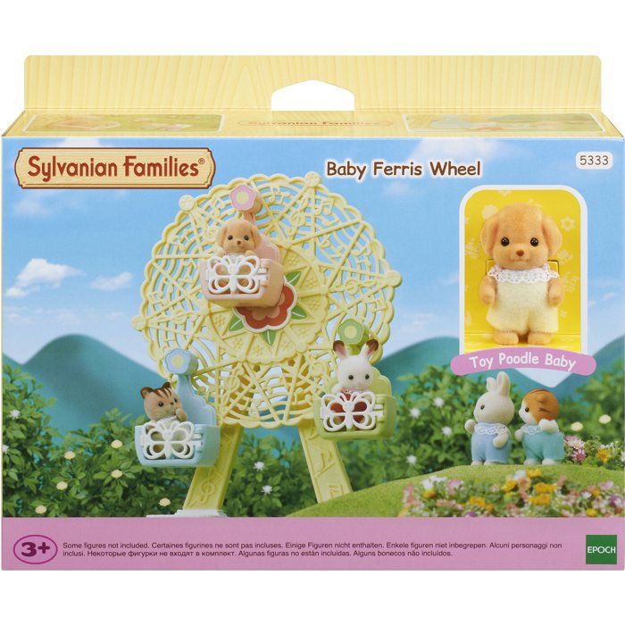 SYLVANIAN FAMILIES 5333 Ferris Wheel and Baby Poodle