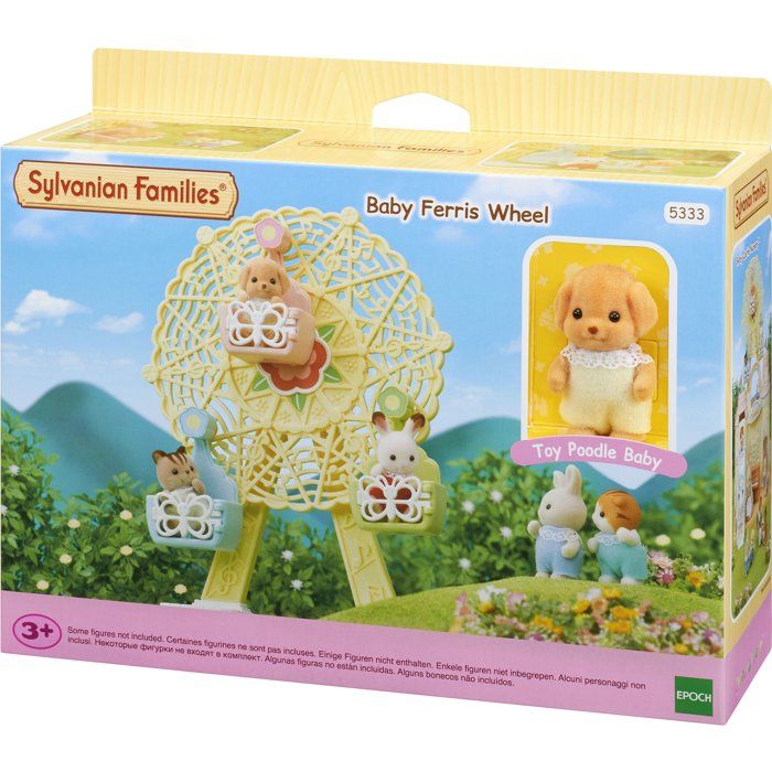 SYLVANIAN FAMILIES 5333 Ferris Wheel and Baby Poodle