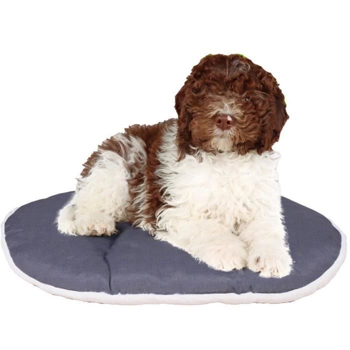 Cushion - FERPLAST - RELAX 78/8 - 78 x 50 cm - Fabric and fur