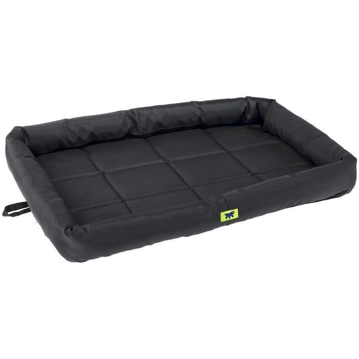Dog mattress - FERPLAST - TENDER TECH - 61 x 46 x 5 cm - Black - Removable cover