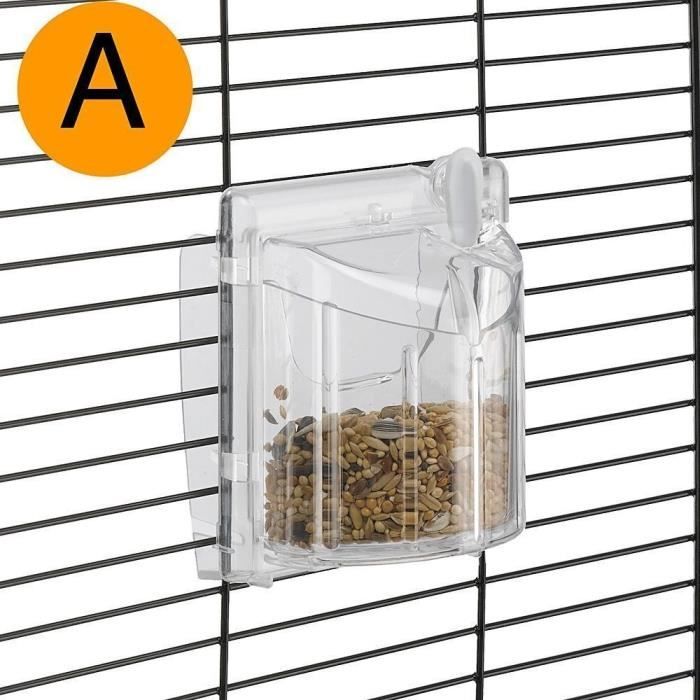 Canary cage - FERPLAST - PIANO 4 - 59 x 33 x 55 cm - White