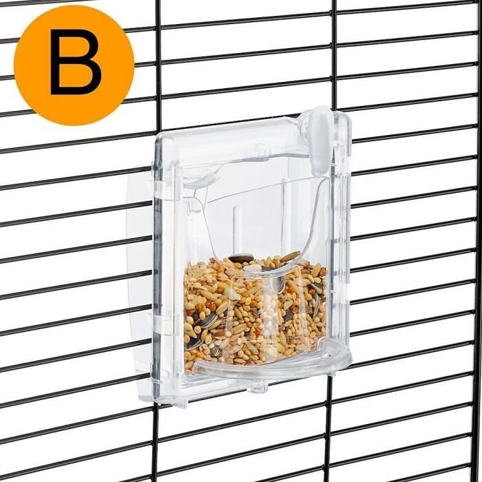 Canary cage - FERPLAST - PIANO 4 - 59 x 33 x 55 cm - White