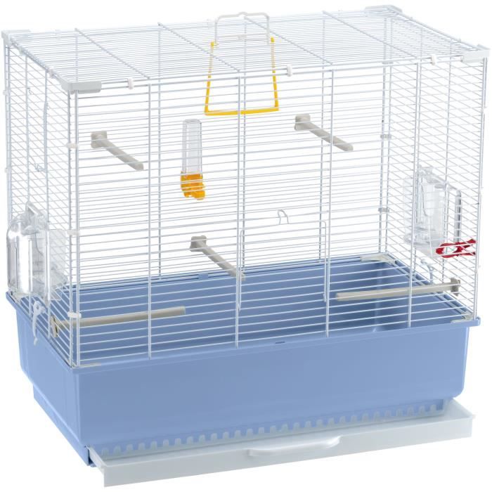 Canary cage - FERPLAST - PIANO 4 - 59 x 33 x 55 cm - White