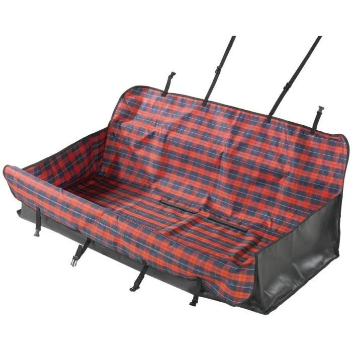 Car seat protection cover - FERPLAST - Black / Red