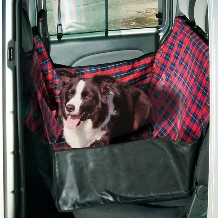 Car seat protection cover - FERPLAST - Black / Red