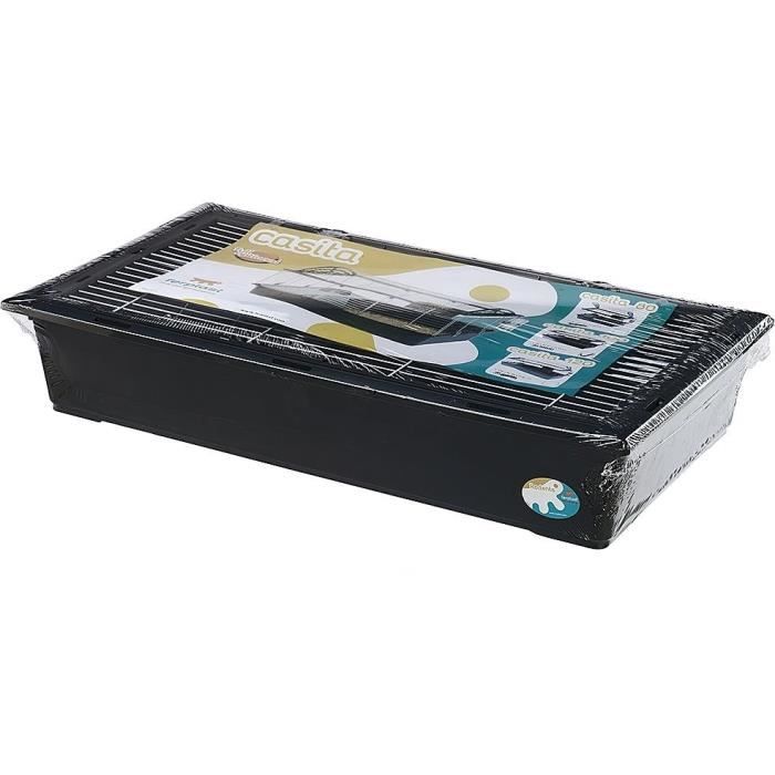 Cage - FERPLAST - CASITA 80 - 78 x 48 xh 50 cm - Black