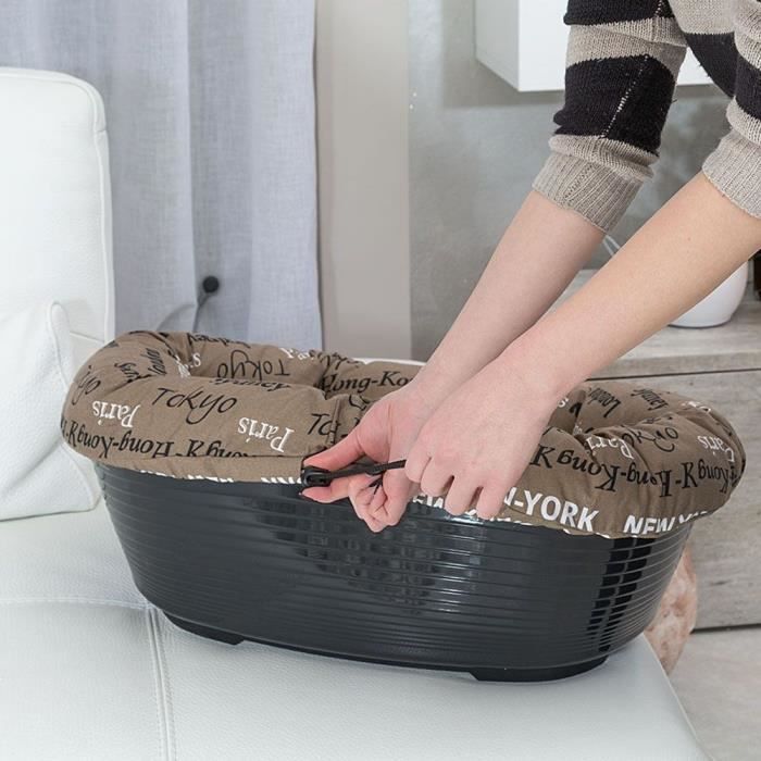 Basket - FERPLAST - SOFA 2 - With patterned cushion 2