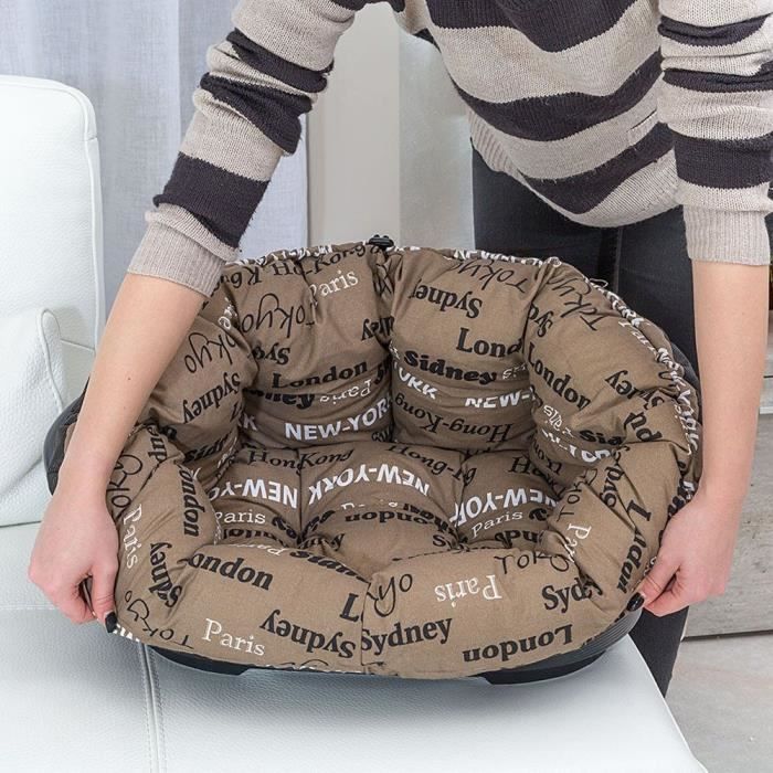 Basket - FERPLAST - SOFA 2 - With patterned cushion 2