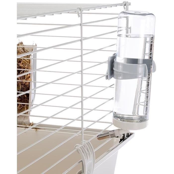 Cage - FERPLASTE - CAVIE 80X1 - 77 x 48 x 42 cm - Light gray