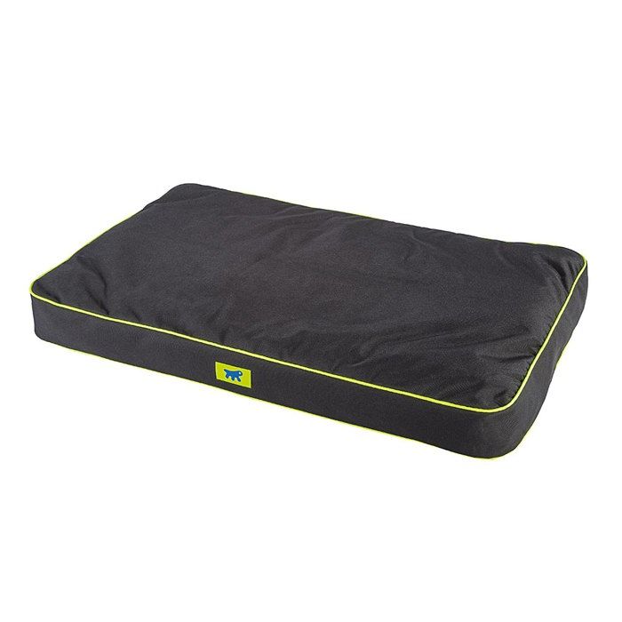 Dog cushion - Ferplast - Polo - Black - 65 x 40 x 8 cm - Waterproof and removable cover