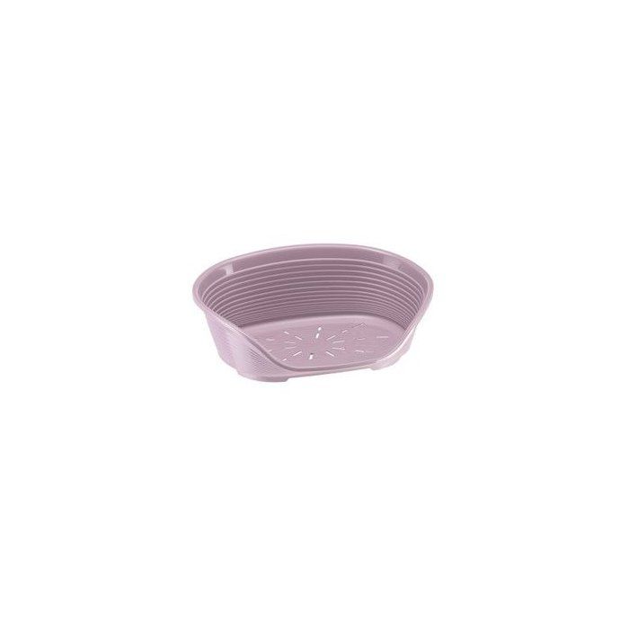 FERPLAST Basket Siesta Deluxe 2 - 49x36x17,5 cm - Fuchsia - For dog and cat