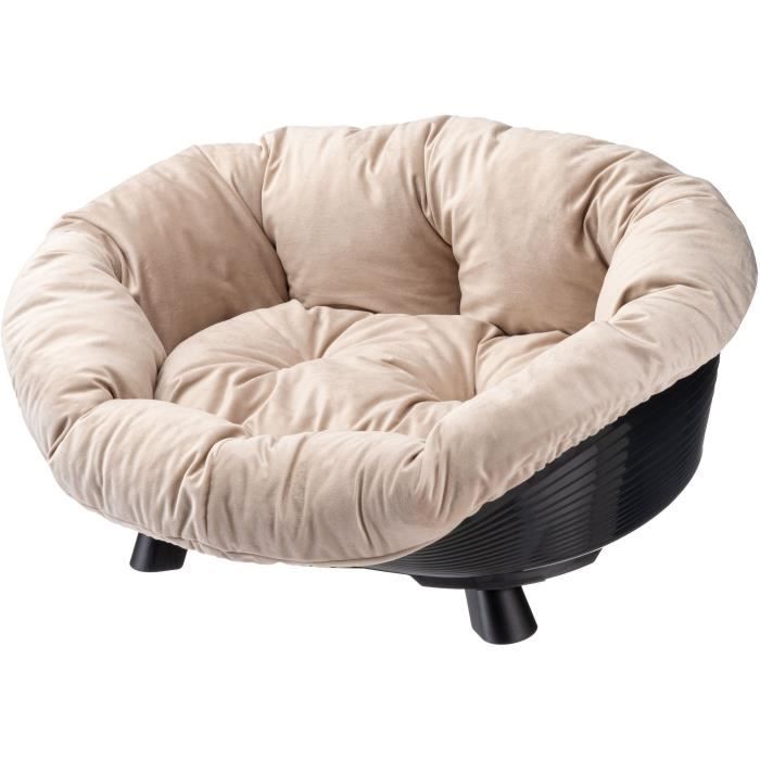 Basket - FERPLAST - SOFA THRONE 6 - With cushion - Black